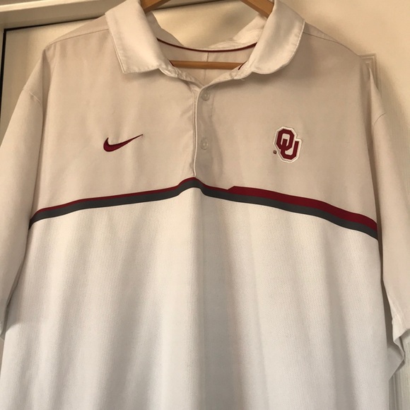 Ou Sooners Nike Drifit Polo 3xl 